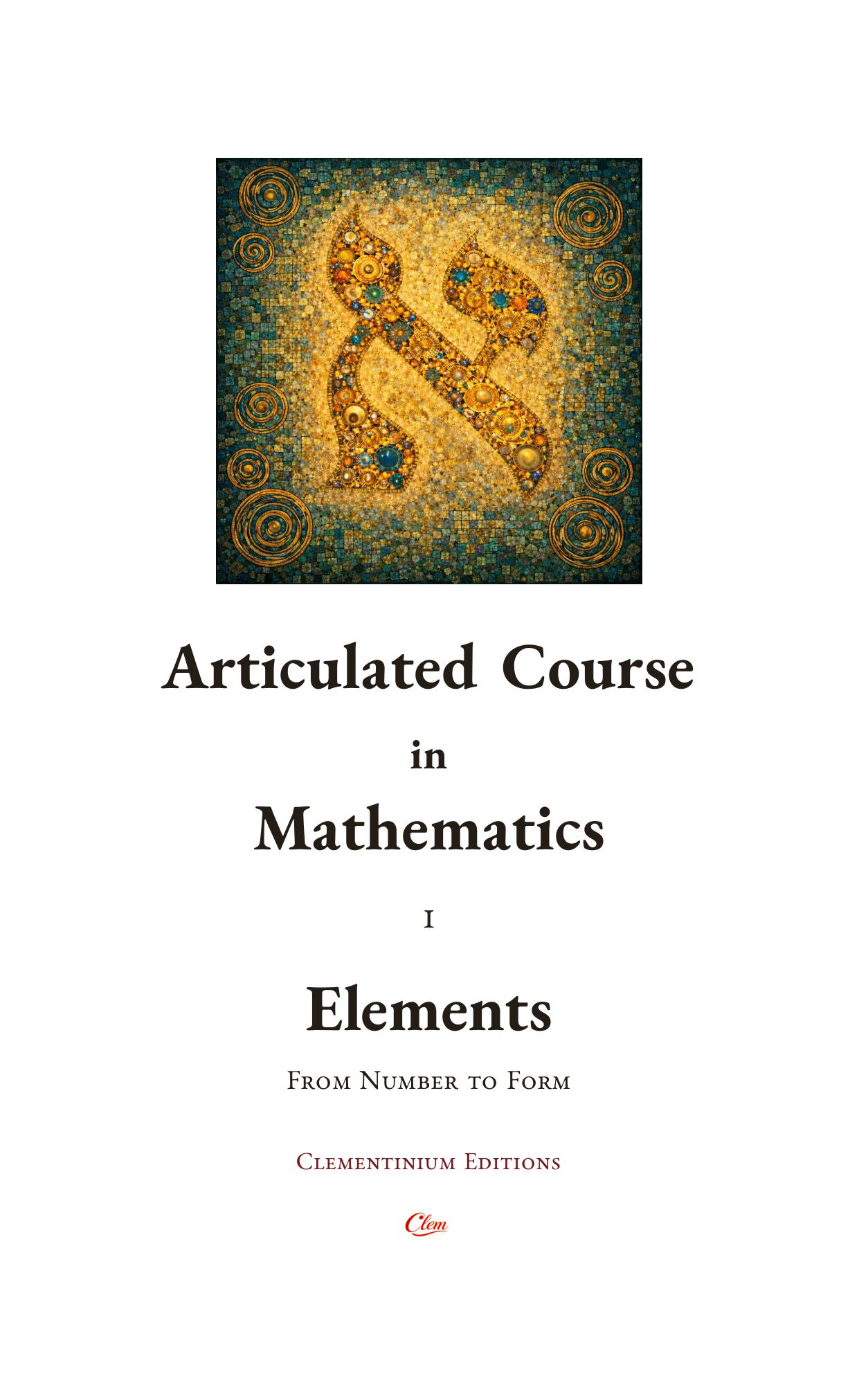 I. Elements
