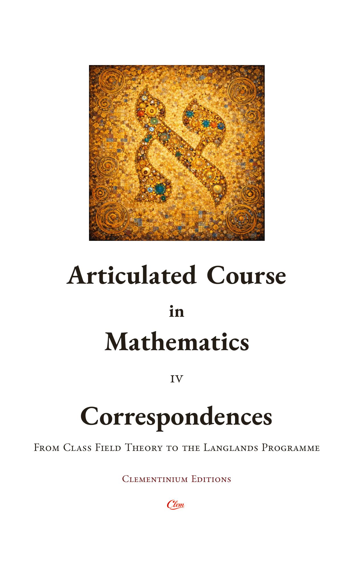 IV. Correspondences