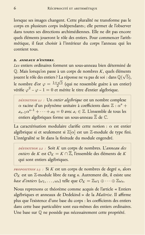 Page du premier chapitre 2