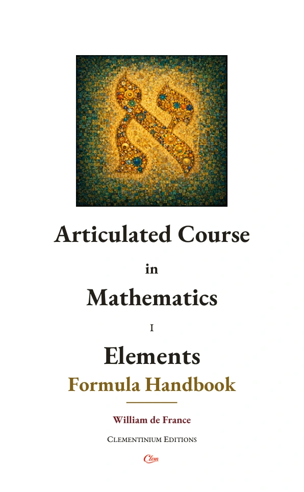 Elements — Formula handbook