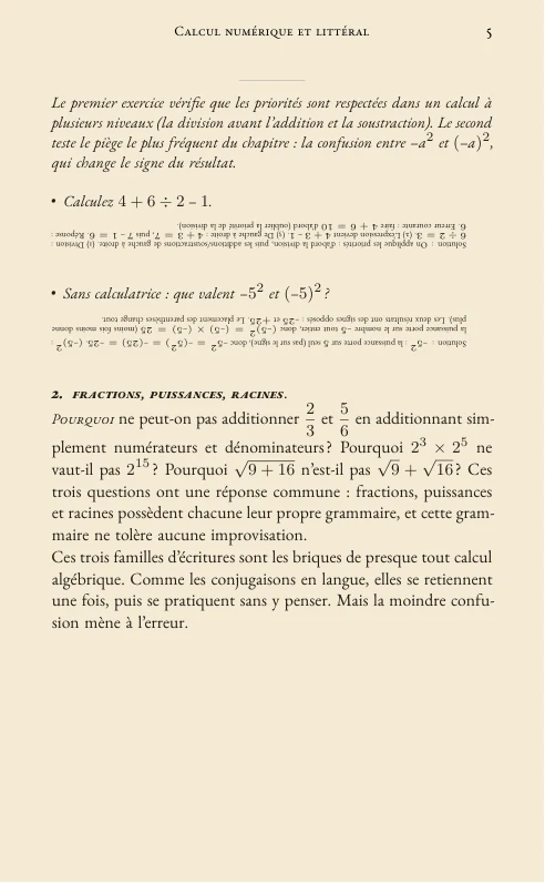 Page du premier chapitre 2