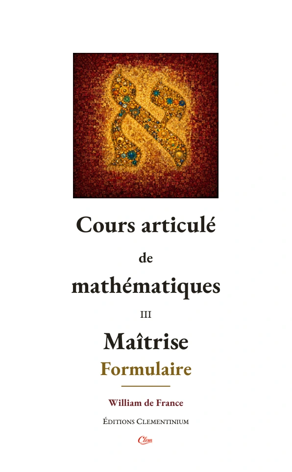 Maîtrise — Formulaire